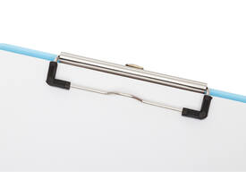 Klembord MAUL A4 staand transparant PS neon blauw