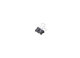 Papierklem MAUL 213 foldback 13mm zwart 12 stuks