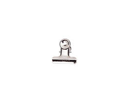 Papierklem MAUL Bulldog 30mm capaciteit 10mm zilver 10 stuks