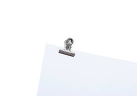 Papierklem MAUL Bulldog 30mm capaciteit 10mm zilver 10 stuks