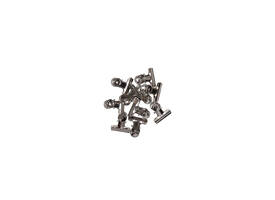 Papierklem MAUL Bulldog 30mm capaciteit 10mm zilver 10 stuks