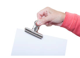 Papierklem MAUL Bulldog 70mm capaciteit 40mm zilver 5 stuks