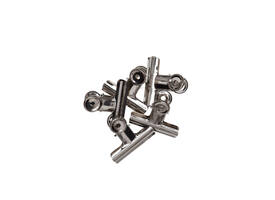 Papierklem MAUL Bulldog 70mm capaciteit 40mm zilver 5 stuks