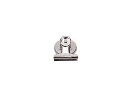 Papierklem MAUL Bulldog met magneet 30mm zilver 2 stuks