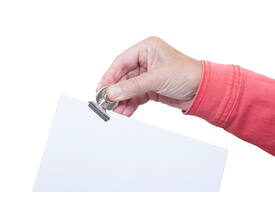 Papierklem MAUL Bulldog met magneet 30mm zilver 2 stuks