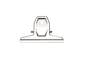 Papierklem MAUL Pro 75mm capaciteit 20mm zilver 2 stuks
