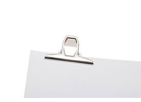 Papierklem MAUL Pro 75mm capaciteit 20mm zilver 2 stuks
