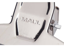 Papierklem MAUL Pro 125mm capaciteit 30mm zilver