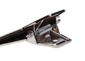 Papierklem MAUL Pro 125mm capaciteit 30mm zilver