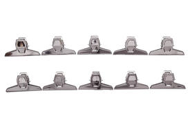 Papierklem MAUL Pro 125mm capaciteit 30mm zilver