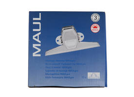 Papierklem MAUL Pro 125mm zilver