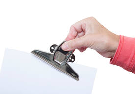 Papierklem MAUL Pro 125mm zilver