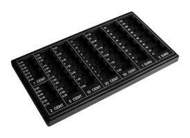 Muntinzetbak Pavo 330x183x20mm zwart
