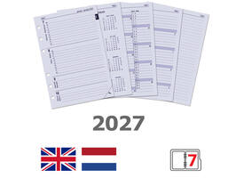 Agendavulling 2027 Kalpa A5 7dagen/2pagina's
