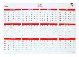 Jaarplankalender 2027 Quantore 48x68cm