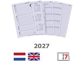 Agendavulling 2027 Kalpa Personal 7dagen/2pagina's