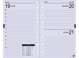 Agendavulling 2027 Kalpa Senior 1dag/1pagina