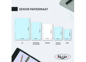 Agendavulling 2027 Kalpa Senior 7dagen/2pagina's