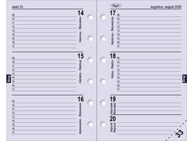 Agendavulling 2027 Kalpa Pocket jaardoos 7dagen/2pagina'