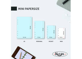 Agendavulling 2027 Kalpa Mini 7dagen/2pagina's