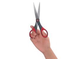 Schaar Scotch 18cm precision rood blister