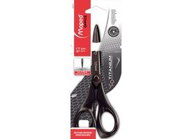 Schaar Maped Titanium 17cm zwart