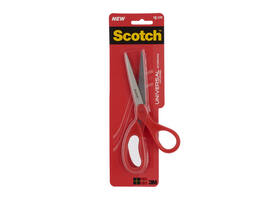 Schaar Scotch 18cm universeel rood blister
