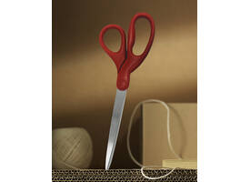 Schaar Scotch 18cm universeel rood blister