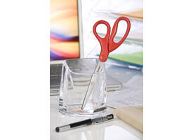 Schaar Scotch 18cm universeel rood blister