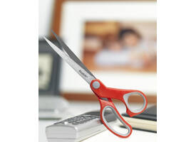 Schaar Scotch 18cm comfort rood blister