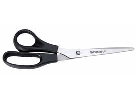 Kantoorschaar Westcott 210mm met kunststof grip linkshandig rvs