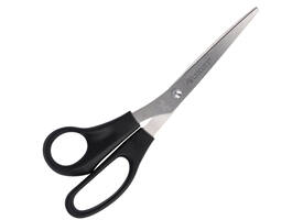 Kantoorschaar Westcott 210mm met kunststof grip linkshandig rvs