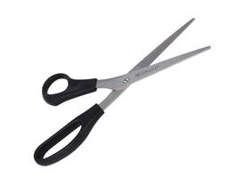 Kantoorschaar Westcott 210mm met kunststof grip linkshandig rvs