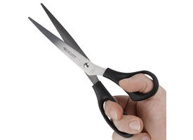 Kantoorschaar Westcott 260mm met kunststof grip rvs
