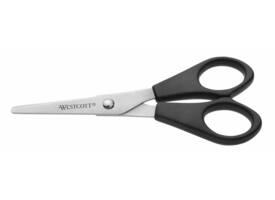 Kantoorschaar Westcott 130mm met kunststof grip rvs