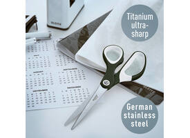 Schaar Leitz WOW 205mm titanium zwart