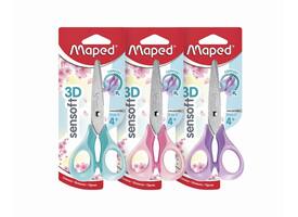 Schaar Maped Sensoft 13cm pastel assorti
