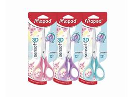 Schaar Maped Sensoft 16cm pastel assorti