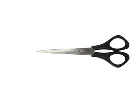Schaar Quantore 160mm + plastic handvat zwart