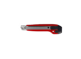 Snijmes Westcott premium 18mm met schuifsluiting rood