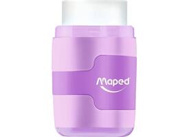 Puntenslijper Maped Connect 2-gaats met gum pastel assorti