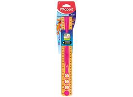 Liniaal Maped Kidy'grip 30cm assorti