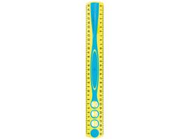 Liniaal Maped Kidy'grip 30cm assorti