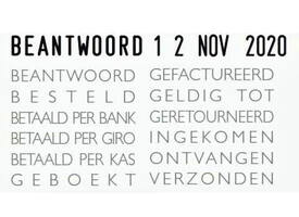 Woord-datumstempel Colop 04000/WD 12 teksten