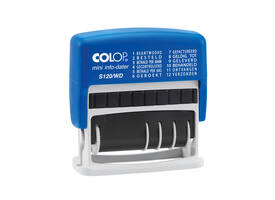 Woord-datumstempel Colop Printer Mini S 120/WD 12 teksten