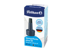 Stempelinkt Pelikan flacon 28ml zwart