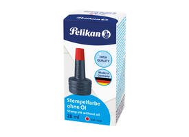 Stempelinkt Pelikan flacon 28ml rood