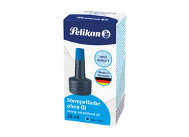 Stempelinkt Pelikan flacon 28ml blauw