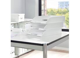Brievenbak Leitz Plus standaard A4 wit
