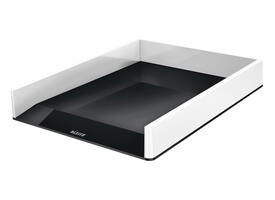 Brievenbak Leitz WOW A4 wit/zwart
